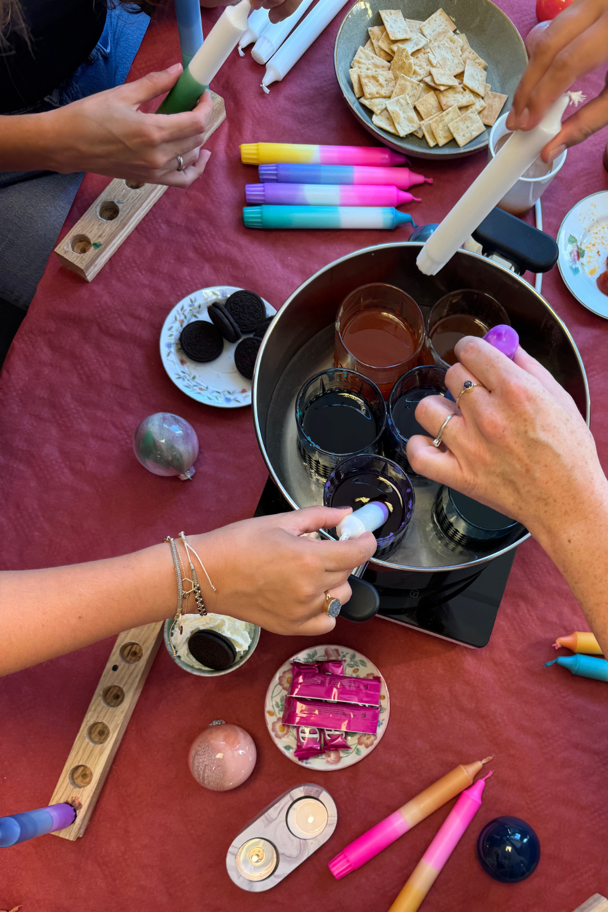 Creatief kinderfeestje thuis: Kaarsen-Dippen pakket