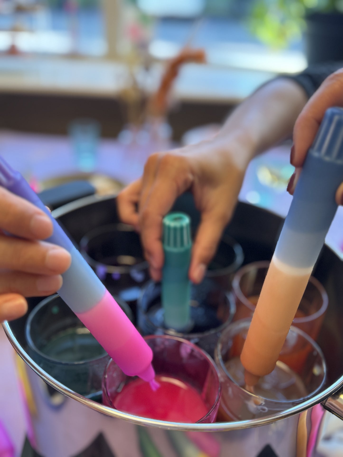 Creatief kinderfeestje thuis: Kaarsen-Dippen pakket